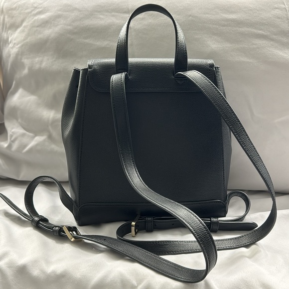 Kate Spade black leather backpack - Picture 3 of 10